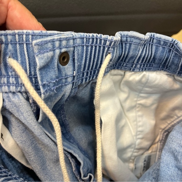 Vintage Eddie Bauer Men Blue Relaxed Fit Jeans Elastic waist - Picture 11 of 12